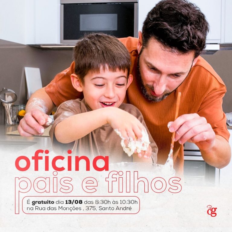 Chef Gourmet lança Oficina Gastronômica gratuita em comemoração ao Dia dos Pais