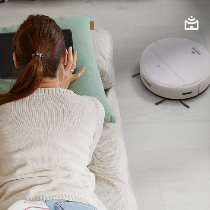 Smart Robô Aspirador Wi-Fi Positivo Casa Inteligente