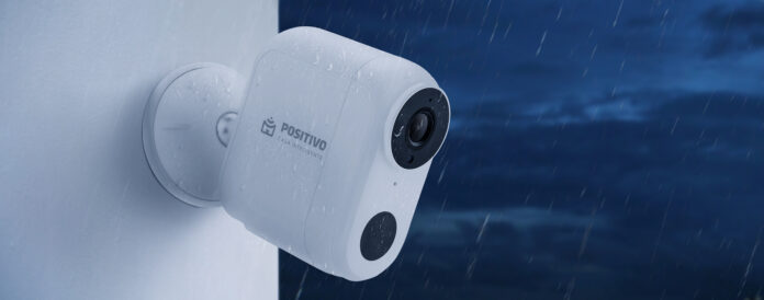 Smart câmera com bateria Positivo Casa Inteligente