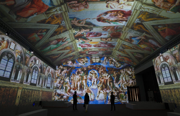 MIS Experience abre exposição com imersão inédita na Capela Sistina e nos afrescos de Michelangelo