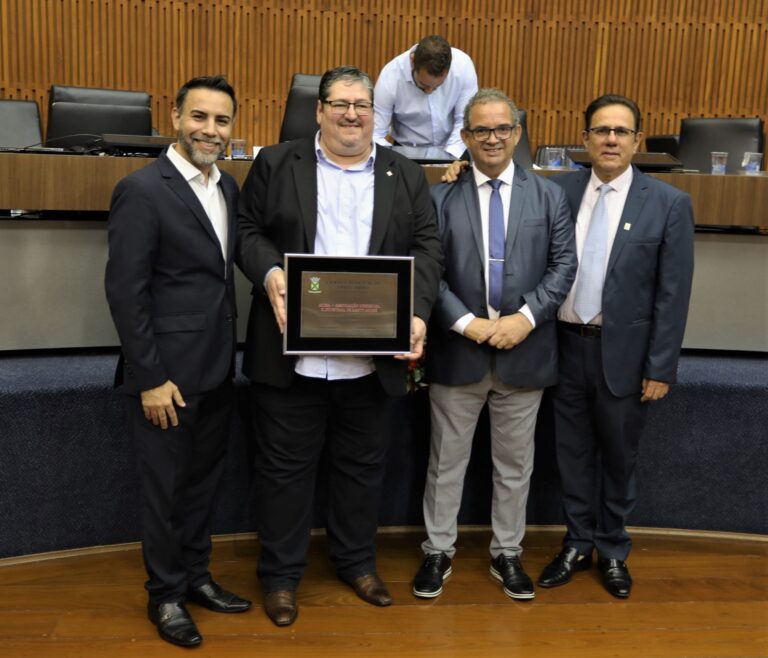 <strong>ACISA recebe homenagem da Câmara Municipal de Santo André</strong>