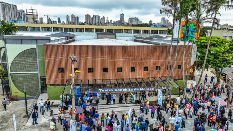 Teatro Conchita de Moraes renasce no aniversário de Santo André
