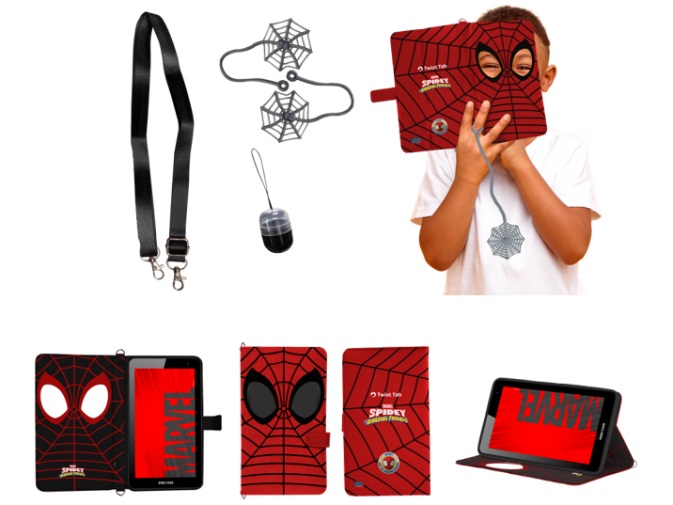 Positivo celebra Dia das Crianças com tablets infantis Spidey, Ladybug e Minions